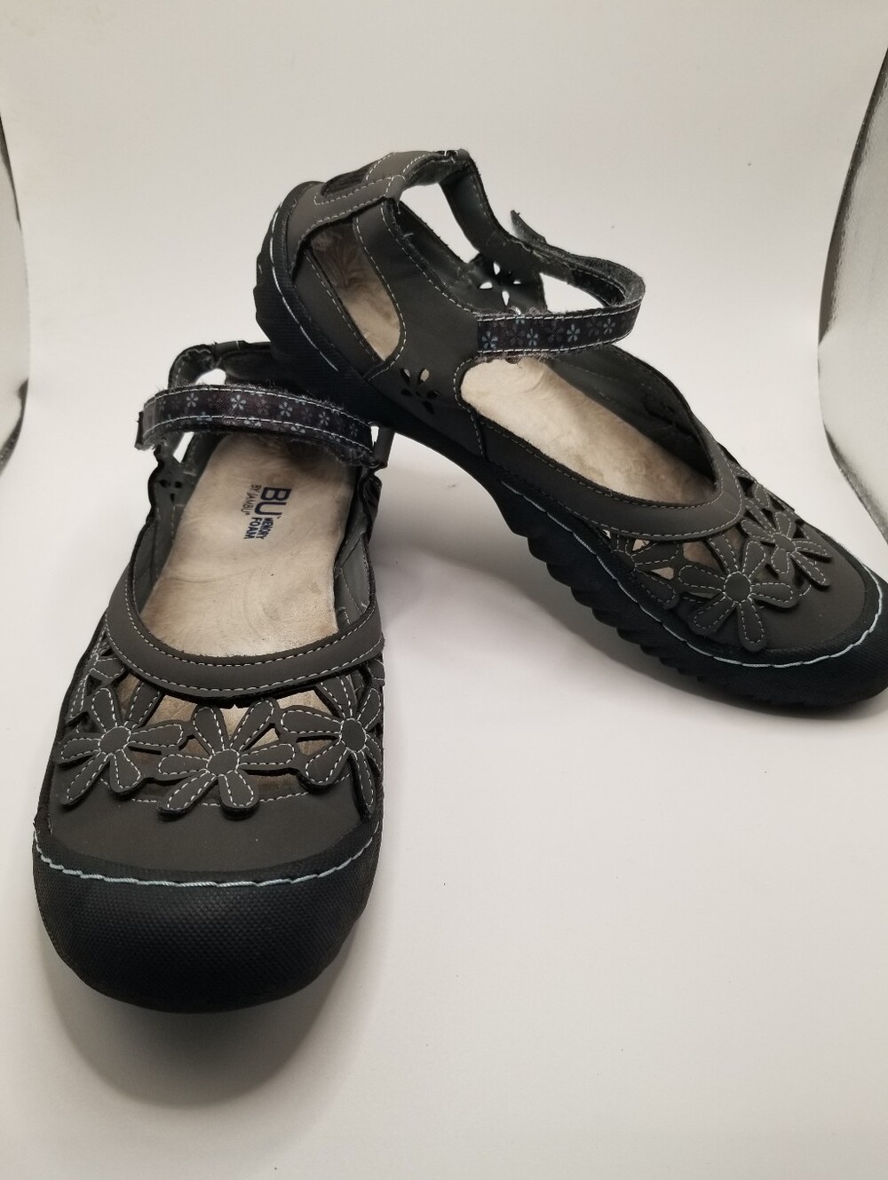 JBU by Jambu Floral Cutout Mary Jane Comfort Shoes 8.5M